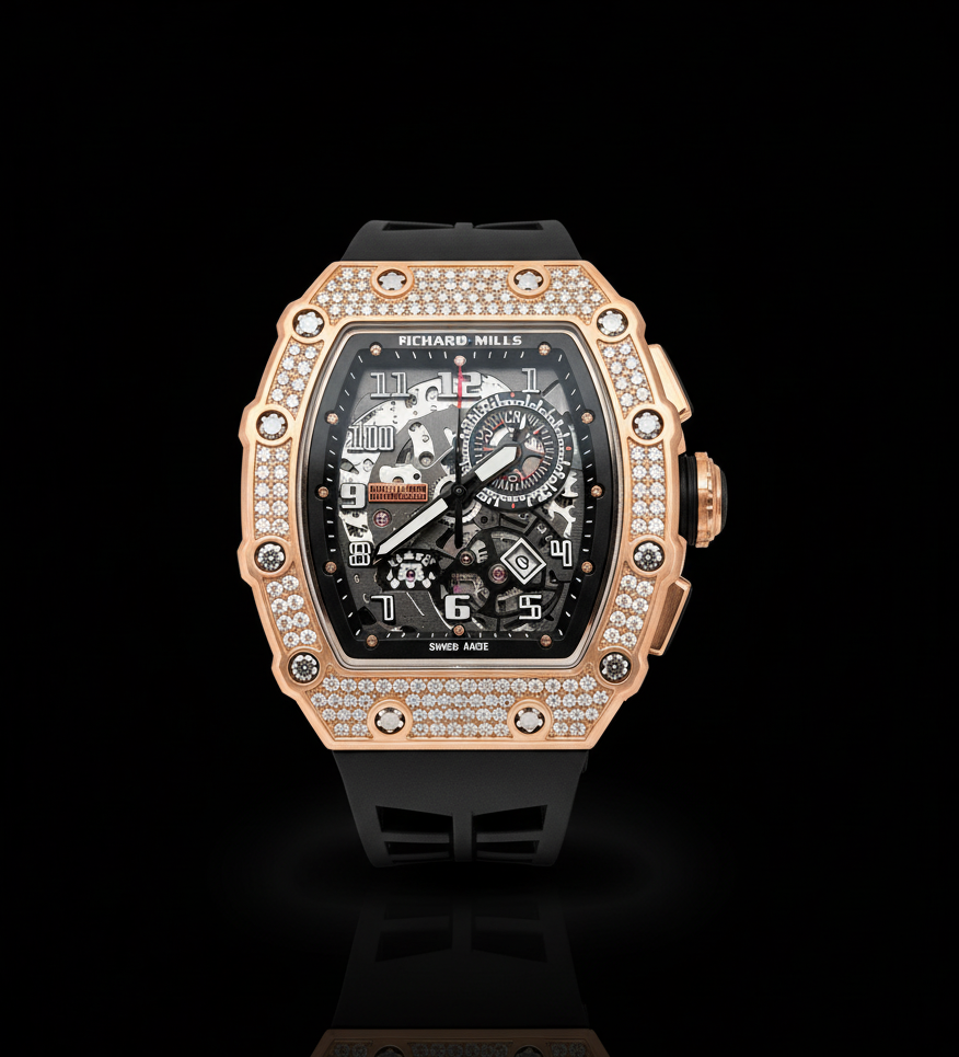 Richard Mille Diamantado™️1.1 | Pieza exclusiva para un verdadero hombre